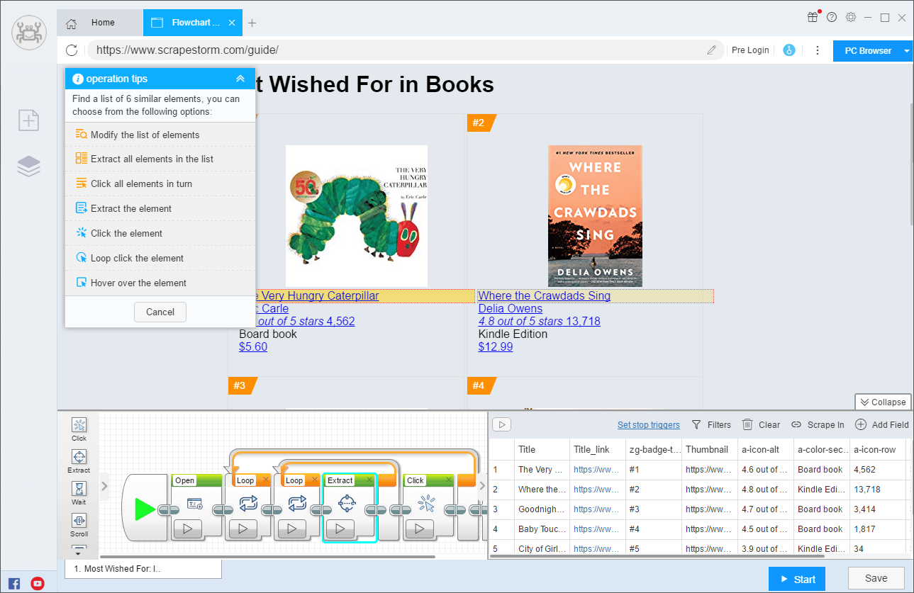 Visual Web Scraper Visual Web Scraper